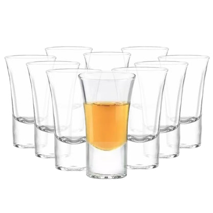 Cristar 0355AL Juego de 6 Tequileros de Vidrio, modelo 0355AL,