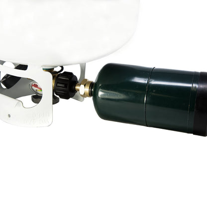 GasOne 50180 Adaptador de Recambio para Tanques de propano de 1 Libra y se Adapta a Tanques de 20 Libras, Negro