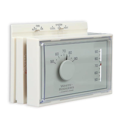 White Rodgers Emerson 1F56N-444 Mechanical Heating and Cooling Thermostat
