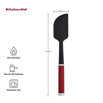 Kitchenaid KC031OHERA - Espátula de silicona clásica, Rojo 2, Una talla, 1
