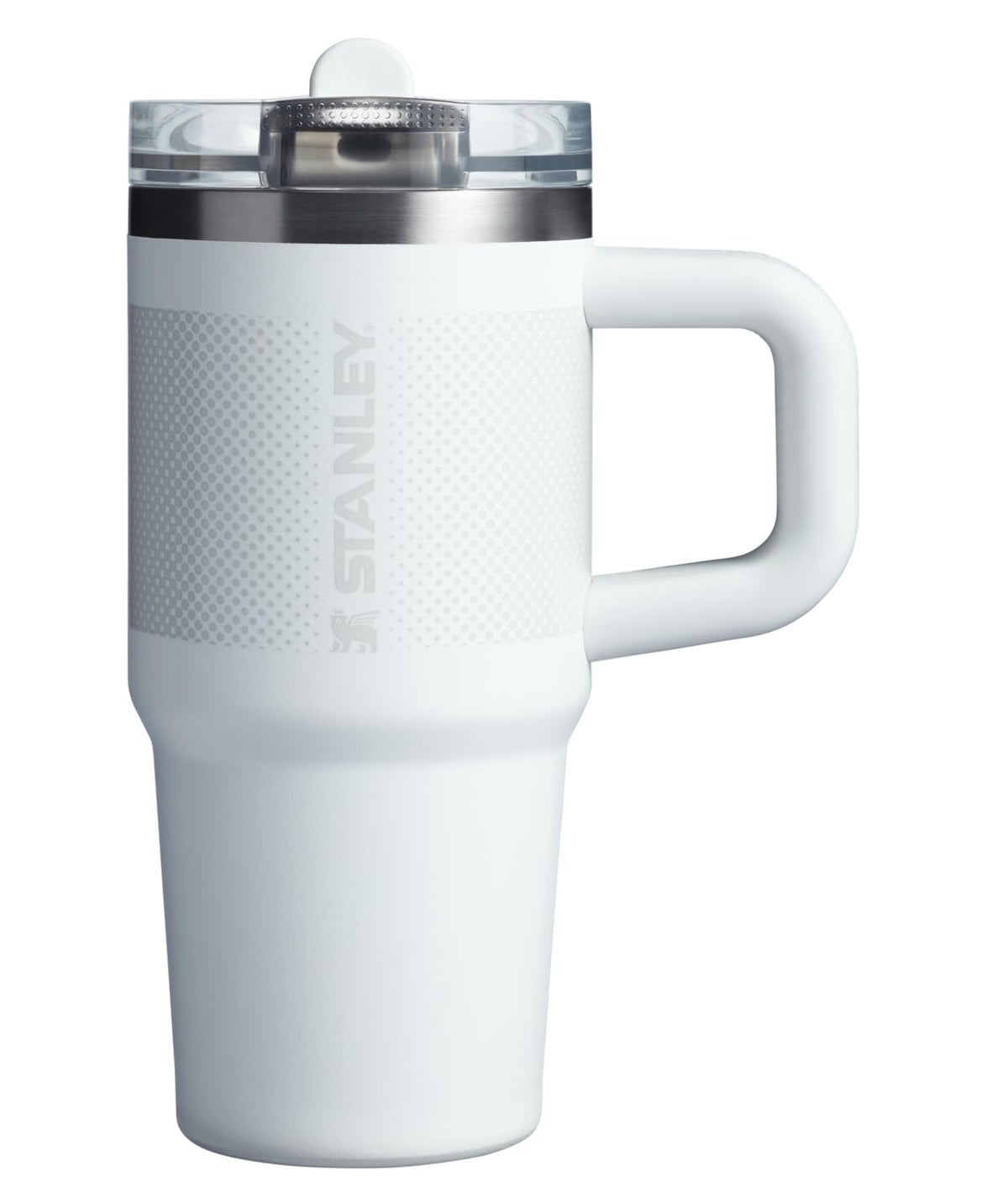 Stanley Quencher ProTour - Vaso con Popote Abatible, Mango Integrado, Acero Inoxidable, Sin BPA - Frost Fade