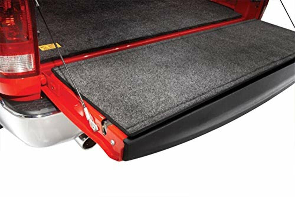 Bedrug - Tapete para portón Trasero | Compatible con Ford F-150 2015-2024, Gris carbón | BMQ15TG