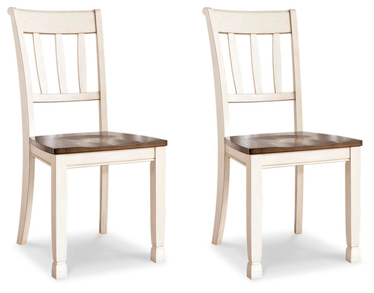 SIGNATURE DESIGN BY ASHLEY - Set de 2 Sillas para Comedor Whitesburg - Color Blanco