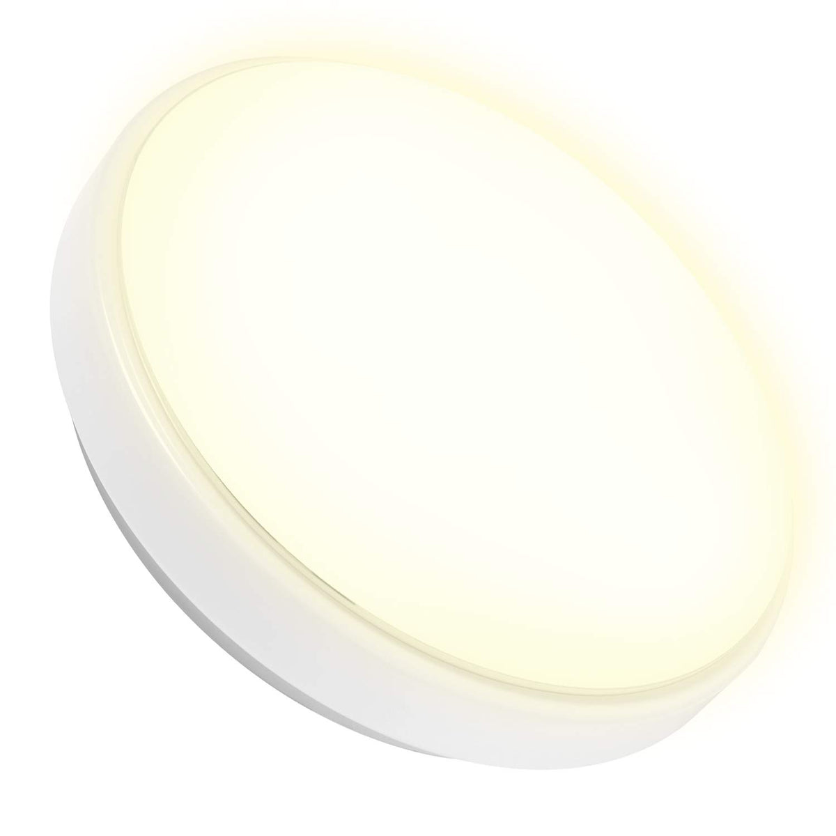 ILLUX Lámpara de sobreponer techo, LED, luz cálida (3000K), chico, 14W, anti-deslumbramiento, para cocina, garajes, escaleras, despensas. Illux – TL-6014.B30