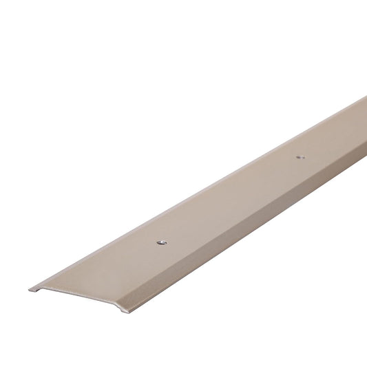 M-D Building Products 49010 M-D Umbral de silla plana premium, 36 pulgadas de largo x 1-3/4 pulgadas de ancho x 1/8 pulgadas de alto, aluminio, x 1-3/4 pulgadas de ancho x, níquel satinado