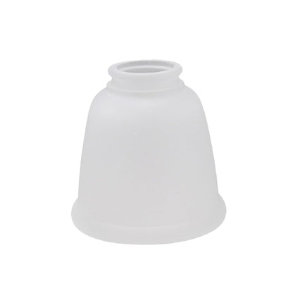 Aspen Creative 23045 - visualización esmerilada con forma de campana, tamaño ajustable de 5,7 cm de alto x 11,43 cm de diámetro, 4 unidades de vidrio de repuesto