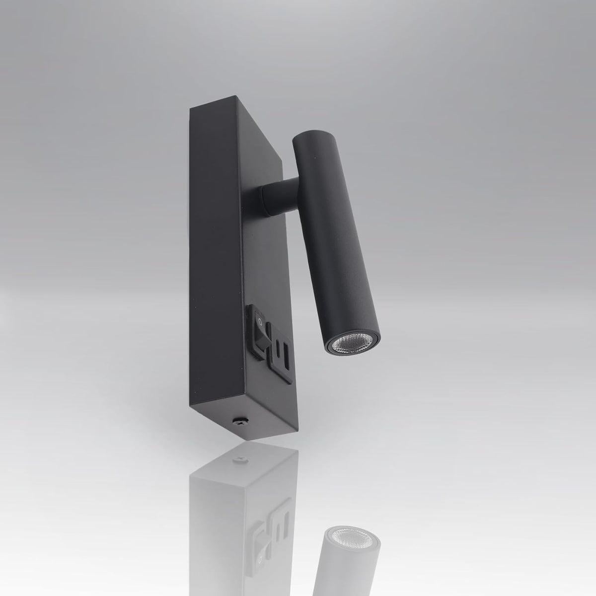 Luminaria LED Artlite Para Lectura con Puerto USB Blanco Frío 6500k, Potencia de 2w, 146 Lúmenes, Aluminio + Hierro, Puedes Direccionar la Iluminación
