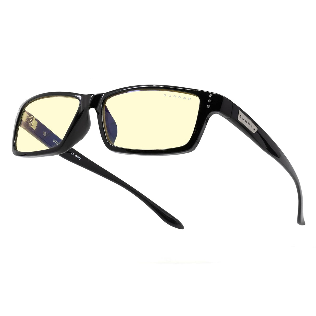 GUNNAR Riot Anteojos Bloqueadores de Luz Azul para Gaming y Computadora - Ámbar - Onyx