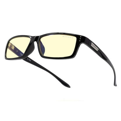 GUNNAR Riot Anteojos Bloqueadores de Luz Azul para Gaming y Computadora - Ámbar - Onyx