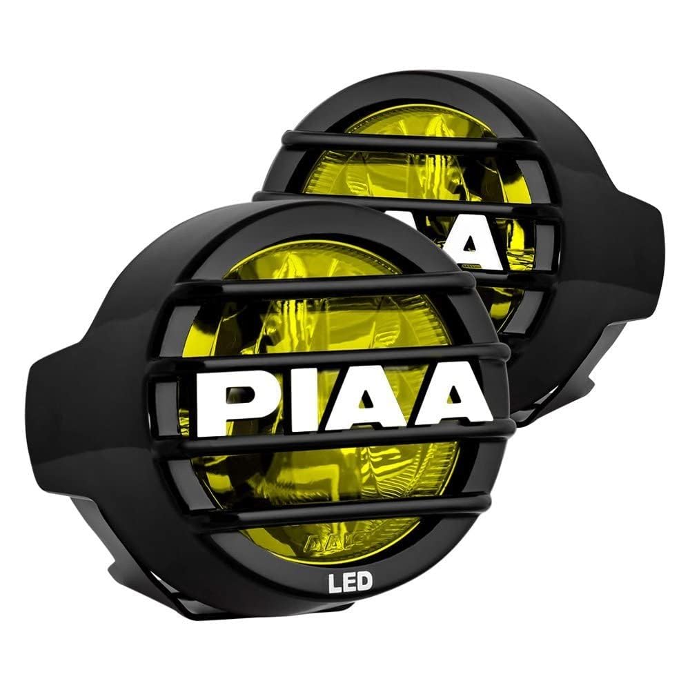 Piaa 22-05370 LP530 Kit de Luces Antiniebla LED 3.5 in con Arnés y Relé, Paquete de 2