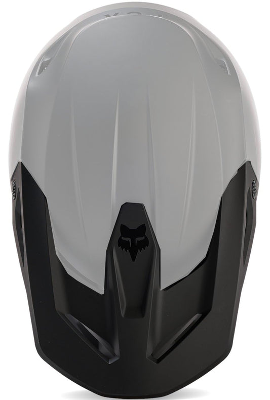 Fox Racing 32580-255-OS YTH V1 Visera para Casco, Negro Mate, Talla Única