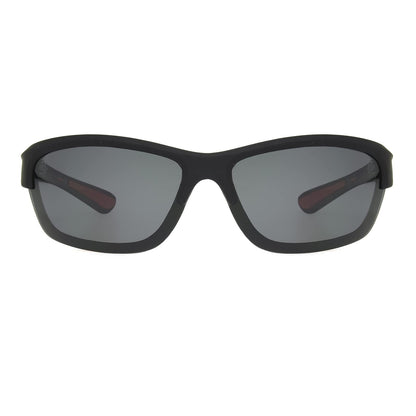 Dockers Blake - anteojos de sol polarizadas para hombre, color negro, 57 mm, Negro -, 57mm