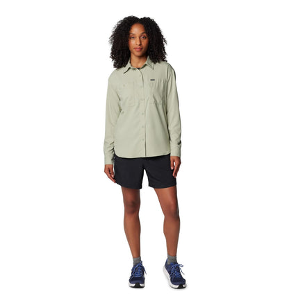 Columbia Silver Ridge Camisa Utility de Manga Larga Camisa de Senderismo para Mujer