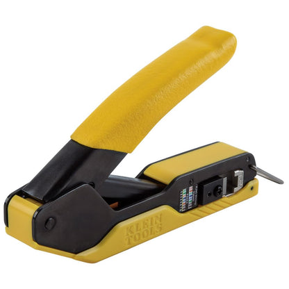 Klein Tools 80017 - Crimpadora de cable de datos y enchufe modular de datos CAT6, paquete de 50 herramientas, kit de herramientas de instalación de paso, 2 piezas