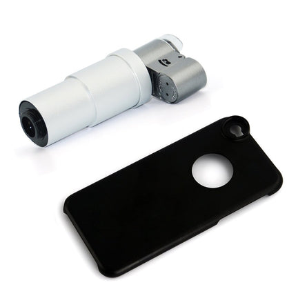 Apexel Mini 200x Jewellery Loupe Lighted Magnifier Microscope with Back Case for 5.5inch iPhone 6 Plus