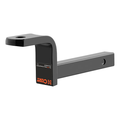 CURT Montaje de Bola de Enganche de Remolque Clase 1 45026 para Receptor de 1-1/4 in, 2 LB, Negro