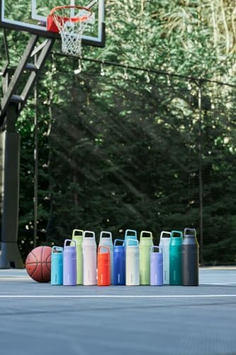 Stanley IceFlow Botella Aislada 50 oz Lavanda | Acero inoxidable reciclado 18/8, aislamiento 15 h frío, garantía de por vida, sin BPA