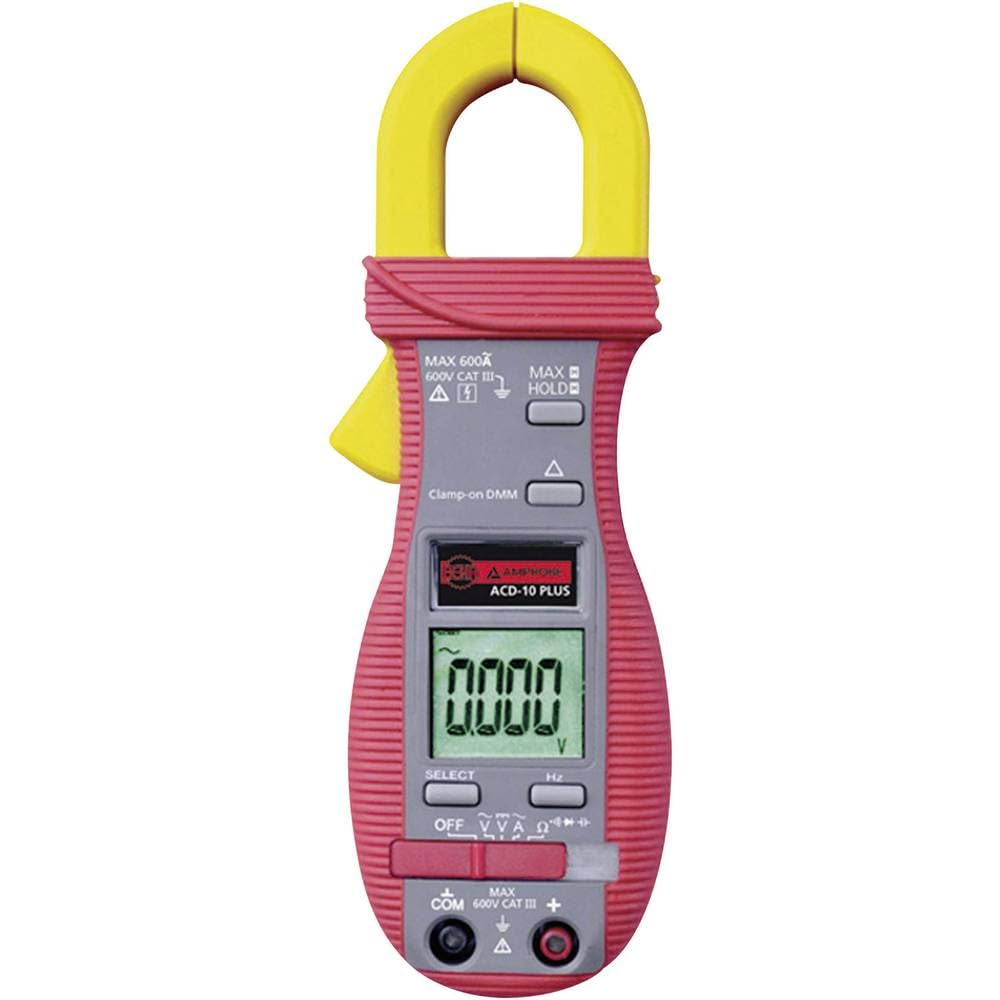 Amprobe ACD-10 PLUS Multímetro Pinza Digital TRMS 600 A Medición Voltaje AC/DC hasta 600 V Corriente AC hasta 600 A Función Capacitancia y Frecuencia