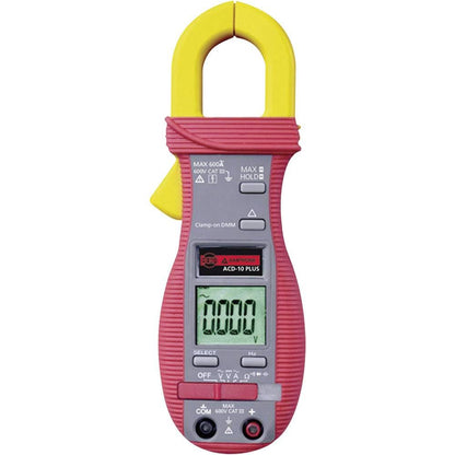 Amprobe ACD-10 PLUS Multímetro Pinza Digital TRMS 600 A Medición Voltaje AC/DC hasta 600 V Corriente AC hasta 600 A Función Capacitancia y Frecuencia