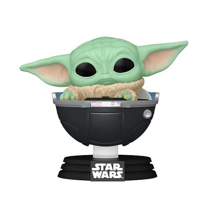 Funko Pop! Vinyl: Star Wars: The Mandalorian S9 - Grogu (The Child, Baby Yoda) - (Grogu (The Child, Baby Yoda), Baby Yoda) - Star Wars: The Mandalorian - Figura de Vinilo Coleccionable
