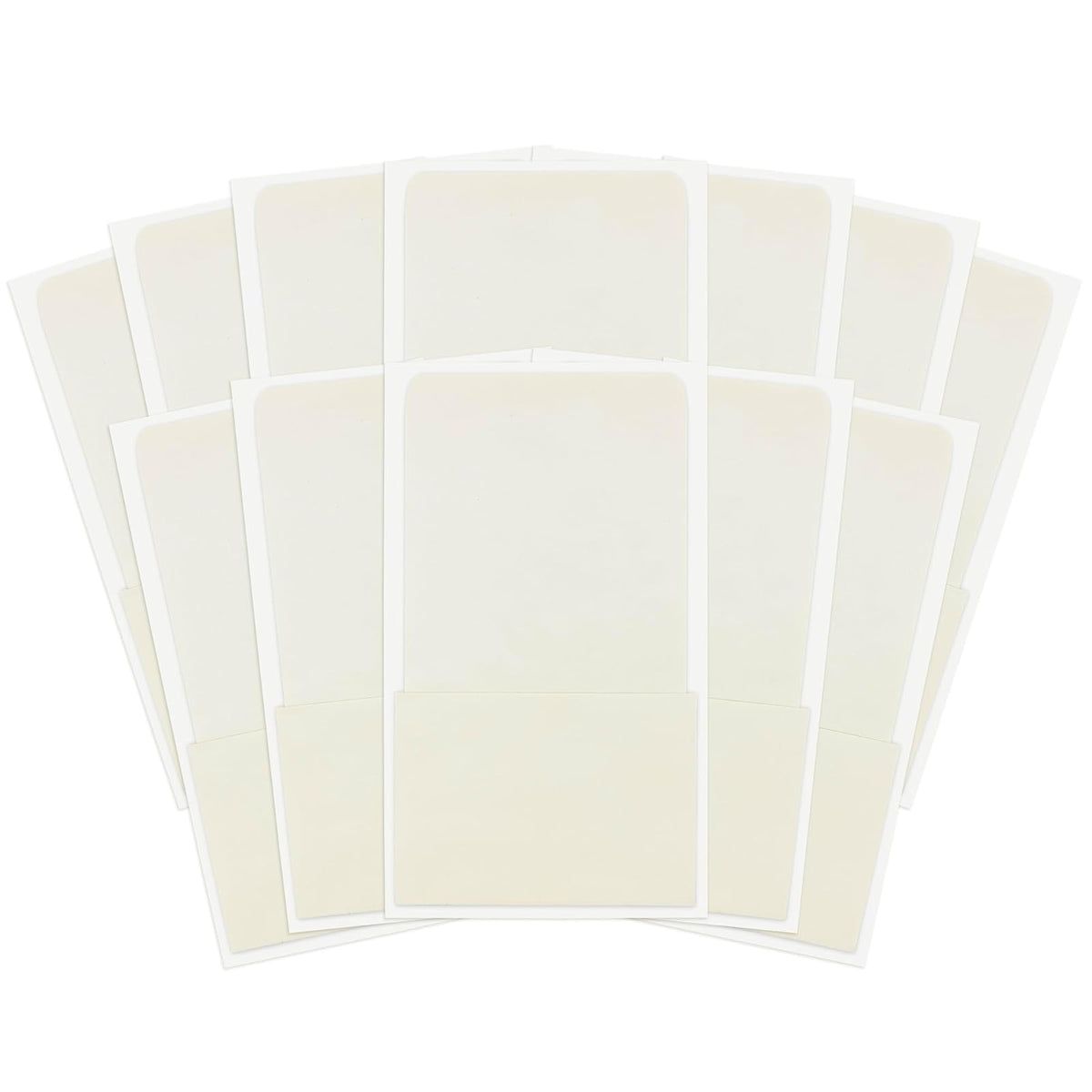 Hygloss Products Manila - Bolsillos para , Sobres autoadhesivos Fabricados en los Estados Unidos, Respaldo Alto con Fecha de 6.25 x 3.5 Pulgadas, Paquete de 50
