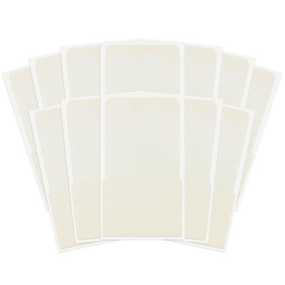 Hygloss Products Manila - Bolsillos para , Sobres autoadhesivos Fabricados en los Estados Unidos, Respaldo Alto con Fecha de 6.25 x 3.5 Pulgadas, Paquete de 50
