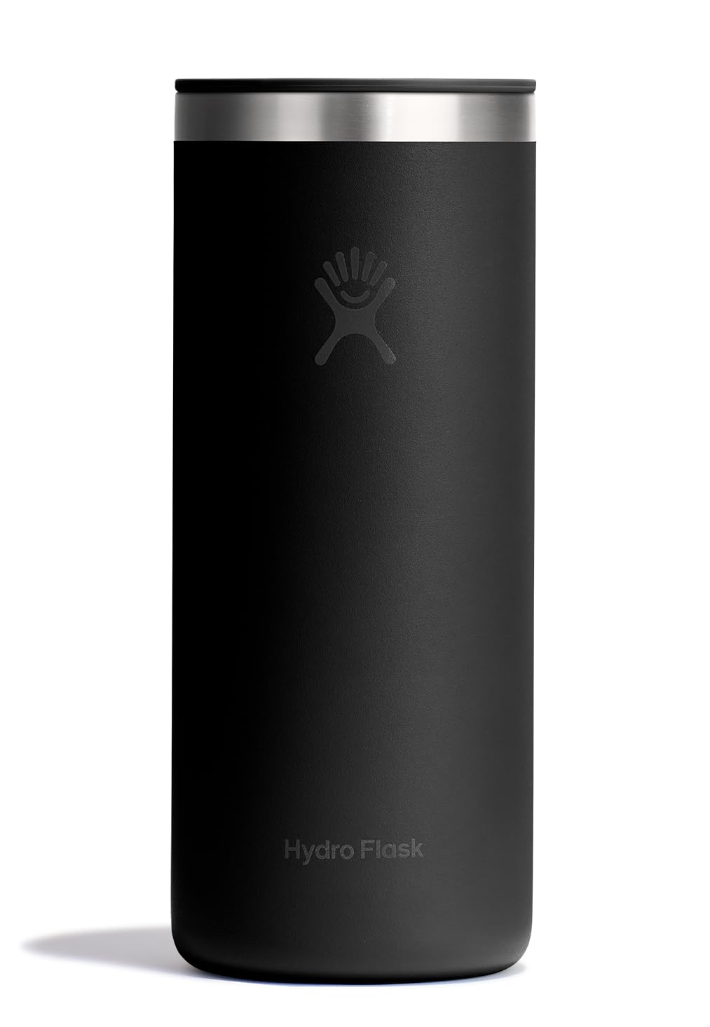 Hydro Flask Taza de Café de Viaje Acero Inoxidable Aislada, Antiderrames, 16-20 oz - 20 Ounces - Negro