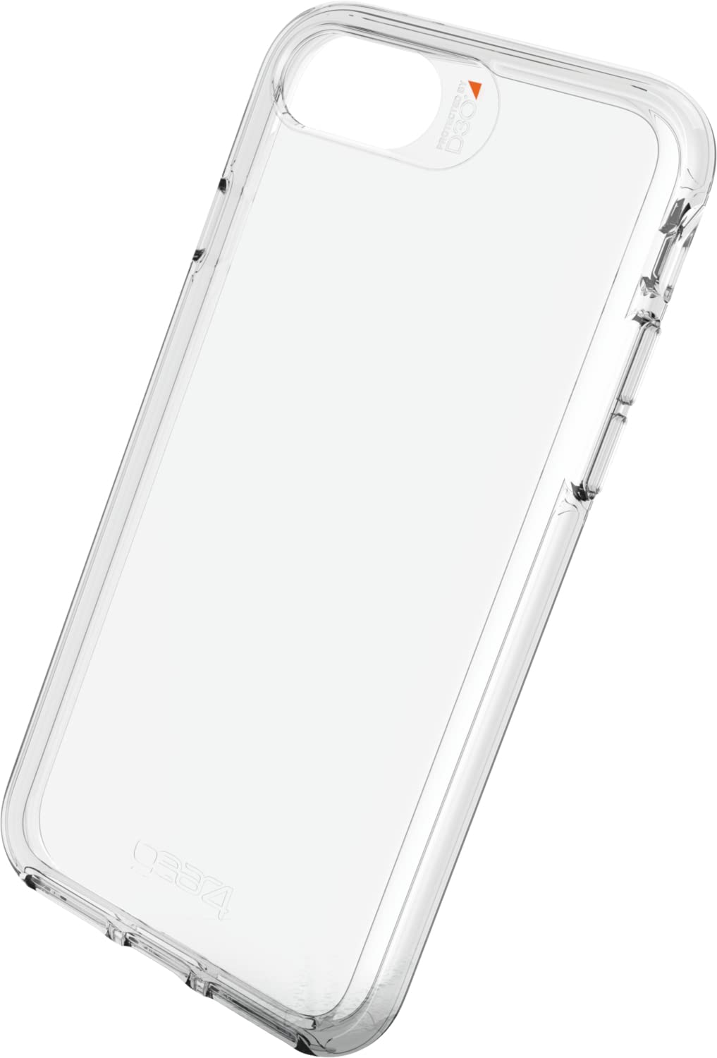 Gear4 ZAGG Crystal Palace - Funda para iPhone SE 2022/SE (2ª generación) y iPhone 8/7/6s/6 - Protección Avanzada contra Impactos, tecnología D3O integrada, Acabado Transparente, Transparente