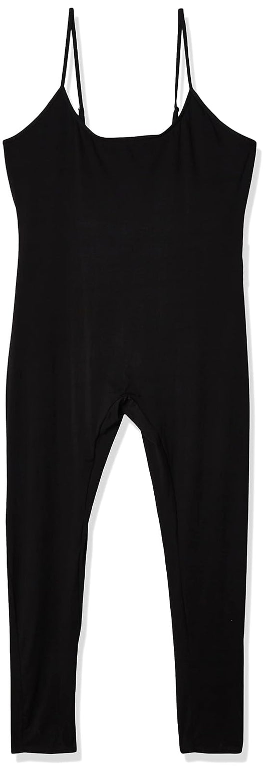Dreamgirl Women's Plus-Size Basic Unitard Dress
