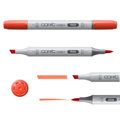 Copic Marker I6-PASTL Ciao Markers, Pastels, 6-Pack