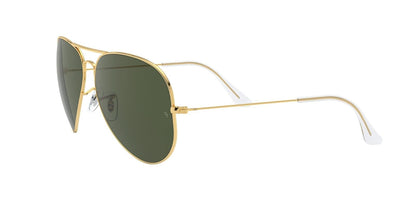 Ray-Ban RB3026 Aviator - anteojos de sol (talla L, metal), color plateado