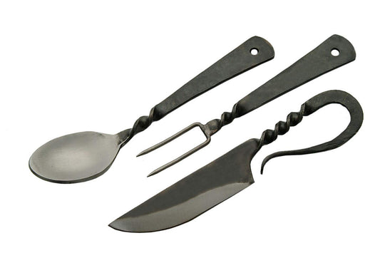 SZCO Supplies Medieval Eating Utensil Set
