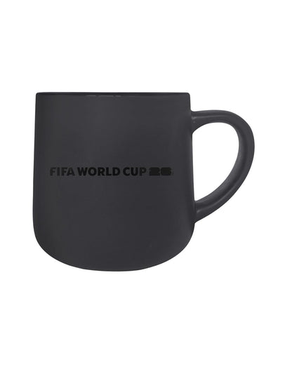 HONAV Soccer FIFA World Cup 2026 - Taza mate de carbón de 17 onzas - Taza de café cermámico con gran capacidad y aspecto mate atrevido, gran regalo para fanáticos del fútbol y coleccionistas