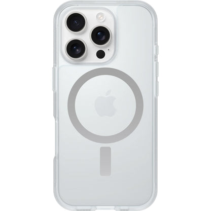 OtterBox - Funda para iPhone 16 Pro React Series - Transparente | Resistente a golpes y caídas, Ultra-fina, Protectora, Testada con los estándares Militares anticaídas