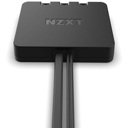 NZXT RGB & driver de ventilador, AC-CRFR0-B1-6 canales de iluminación RGB - 3 canales de ventilador - personalización de iluminación RGB - negro