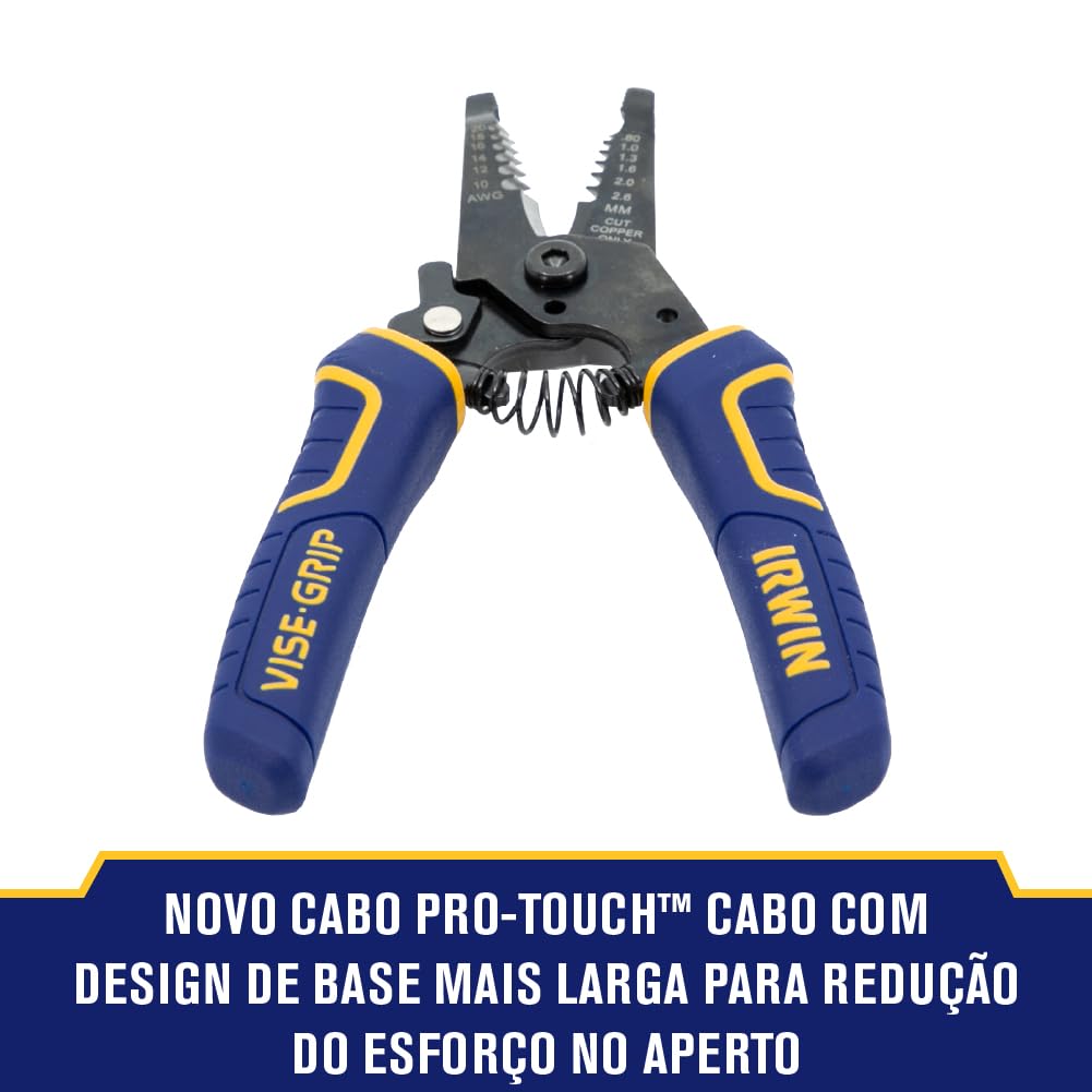 IRWIN Tools 2078316 VISE-GRIP Peladora y cortadora de alambre, 12.7 cm/6 in (2078316)