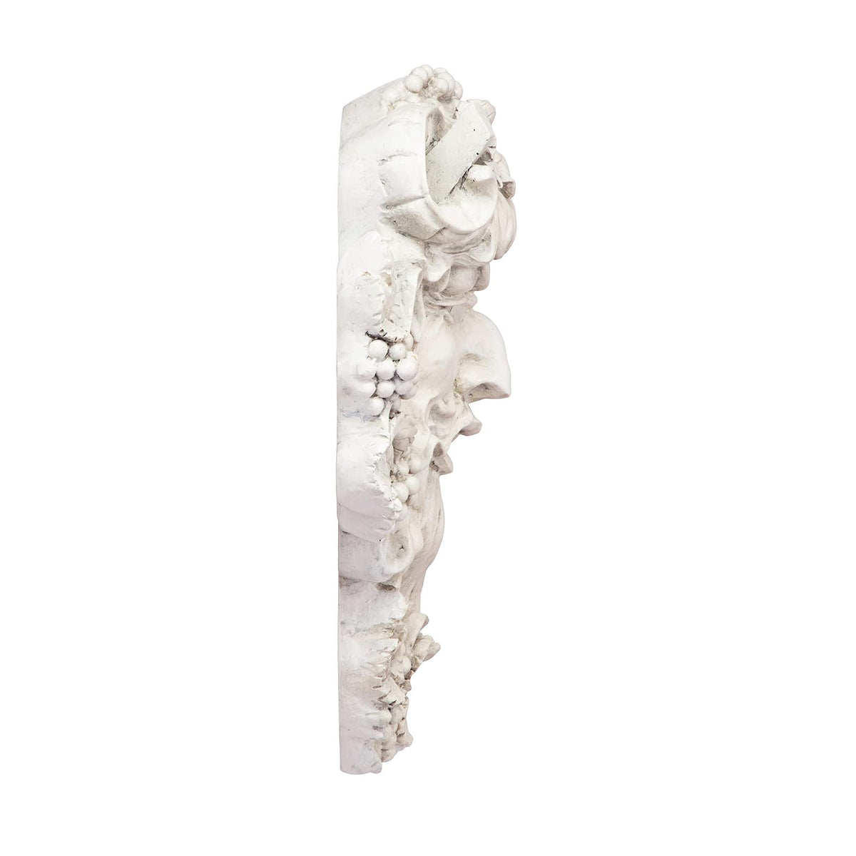 Design Toscano Bacchus, God of Wine Greenman Wall Sculpture, Medium, 12 Inch, Polyresin, Antique Stone