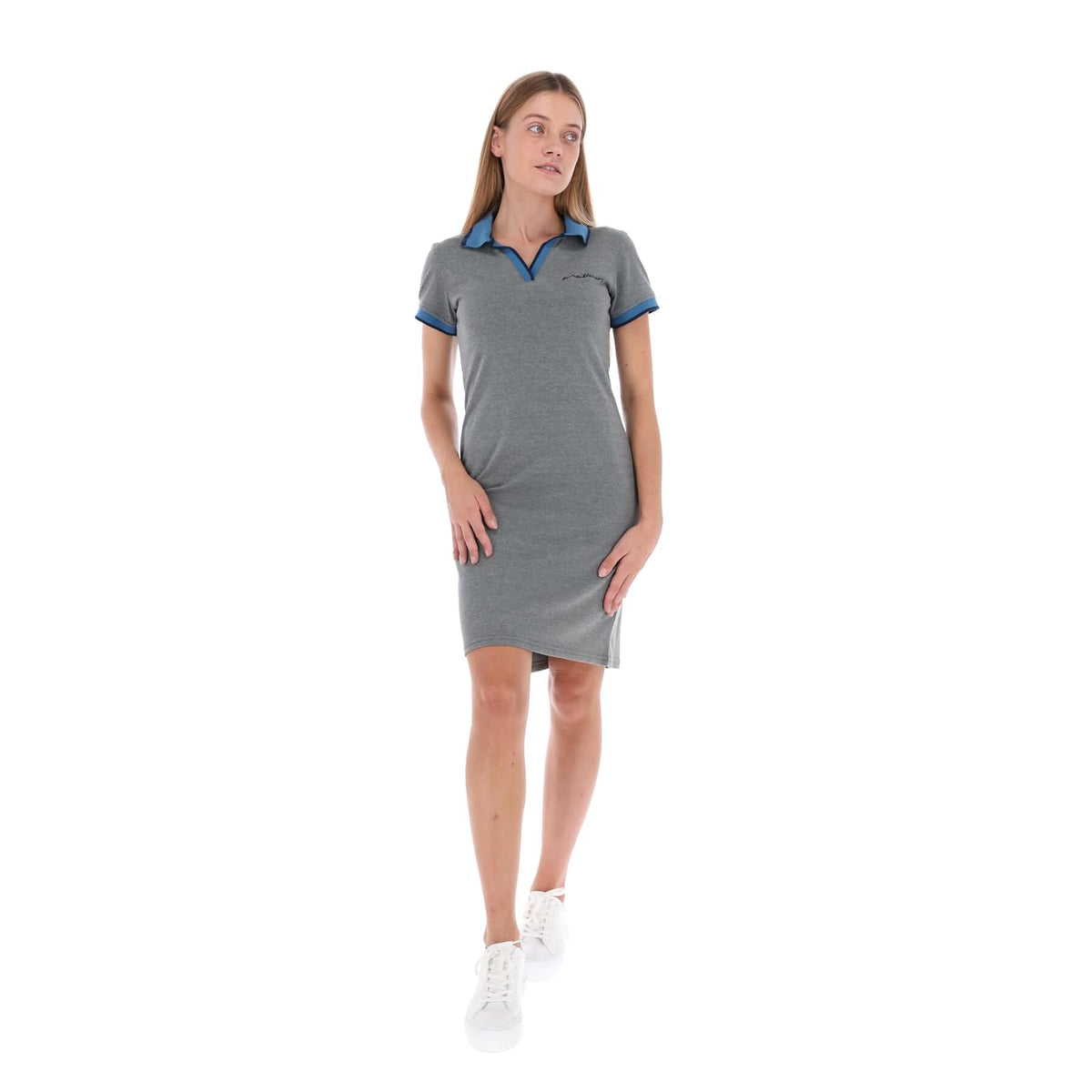 Porto Blanco Ajustado Vestido Informal Mujer