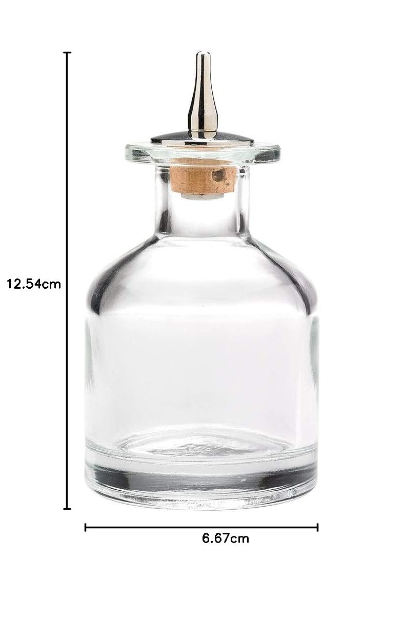 Barfly M37129 Botella de amargo, 4.5 onzas, vidrio