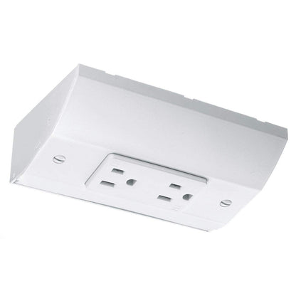 Bryant Electric RU100W Under Counter Electrical Box, White