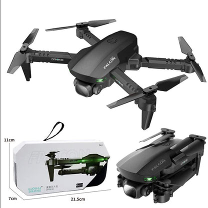 Drone Recreativo Nueva Generación Dron Doble Cámara para Selfie Transmisión en Vivo Hasta 7 min de Vuelo Compatible con iOS y Android