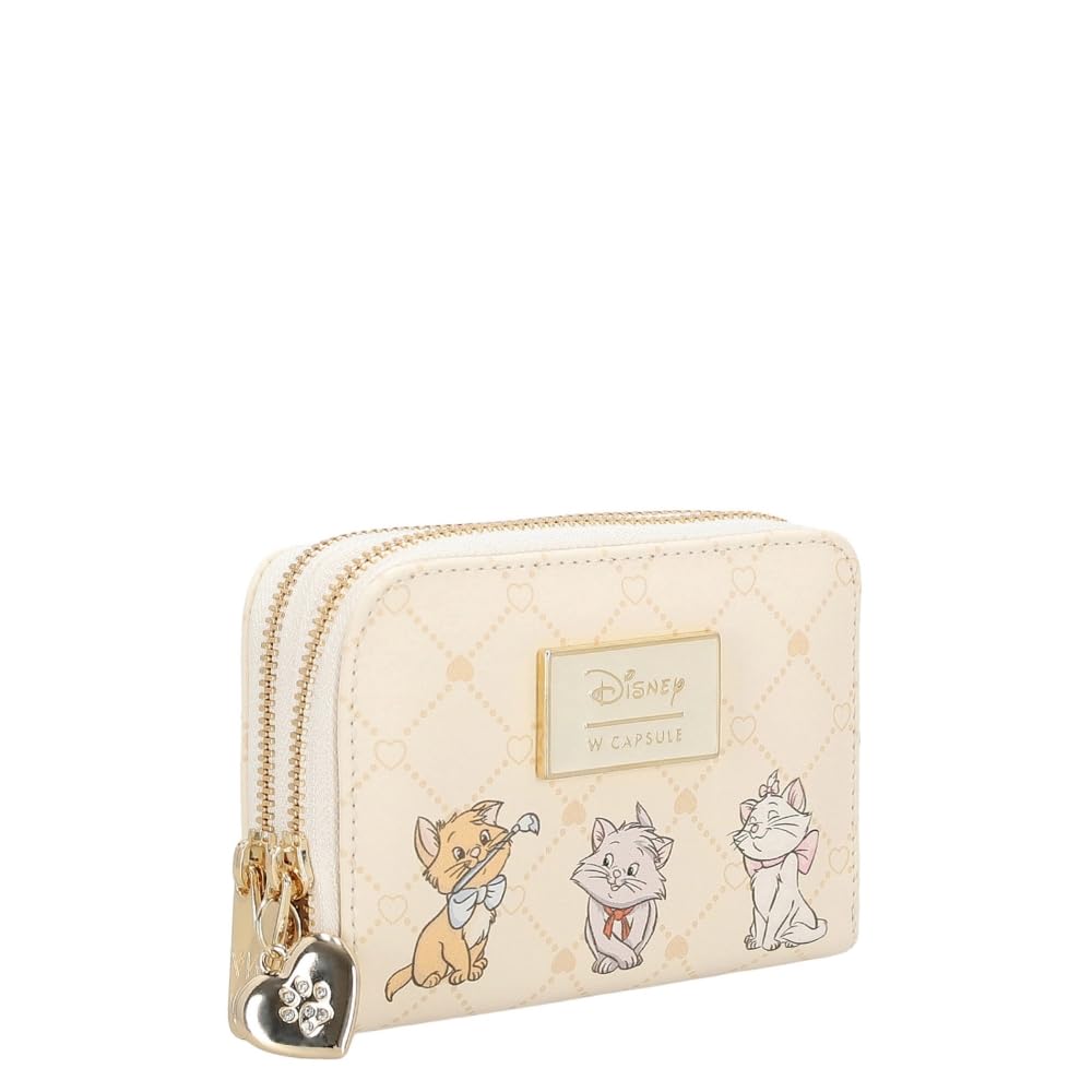 W Capsule Aristocats Cartera para Mujer Beige HBGARROSH21CW