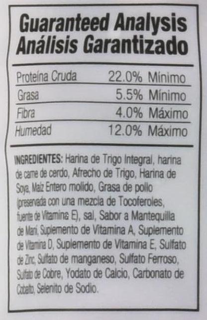 BARKYS Biscuits Crema de Cacahuate con Prebióticos, 217 g, 3 Pack