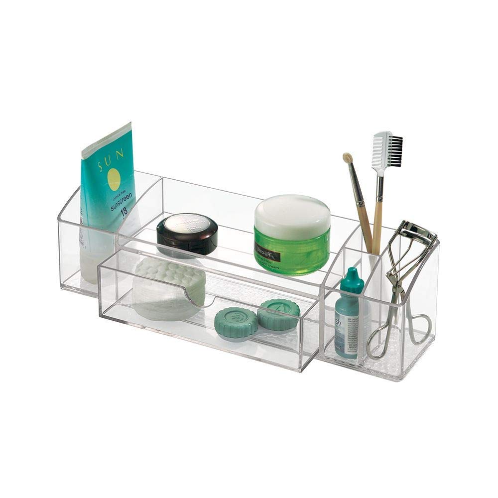 InterDesign Med+ Organizador para Medicinas, Transparente - Drawer Caddy