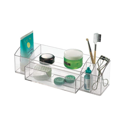 InterDesign Med+ Organizador para Medicinas, Transparente - Drawer Caddy