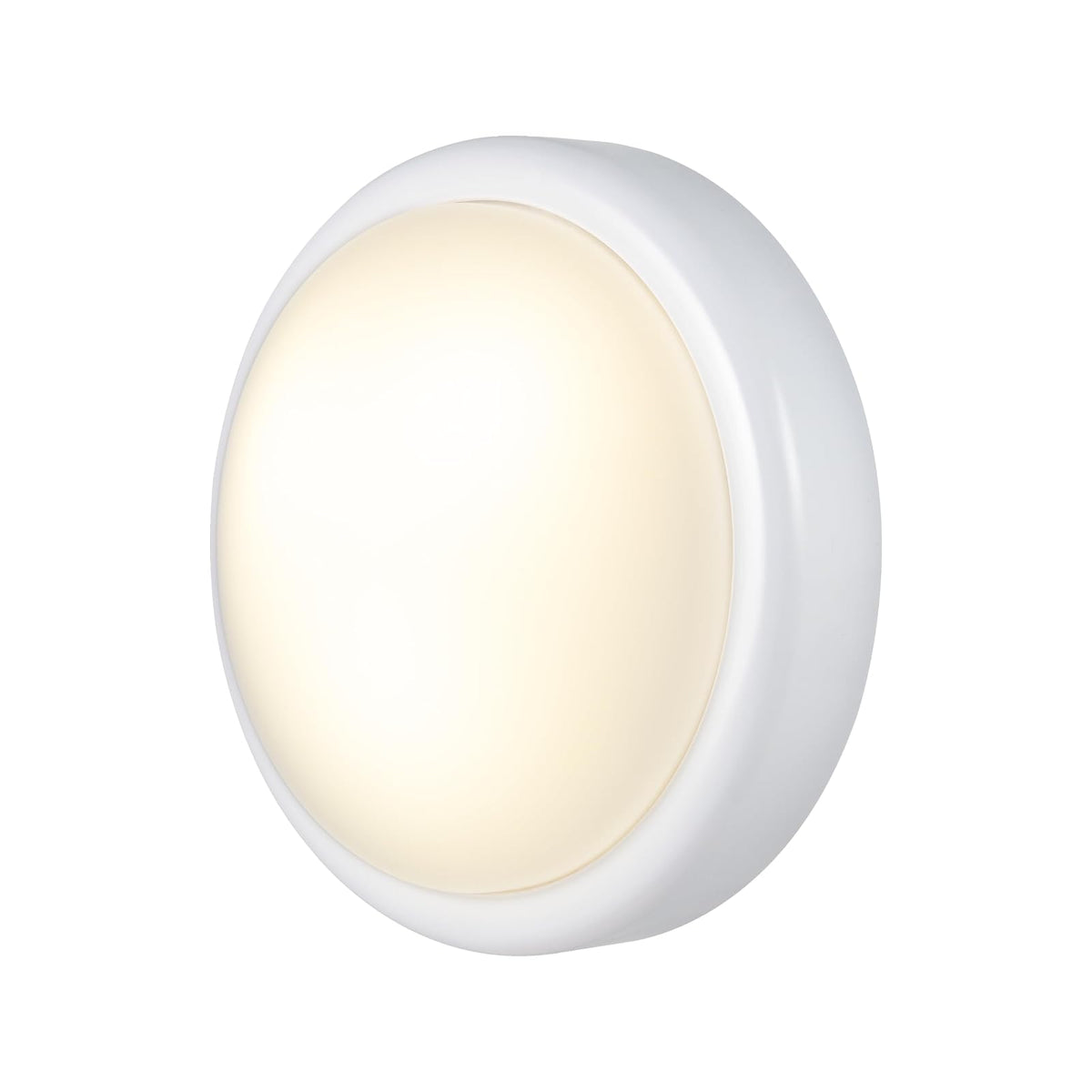 GE 54807 - Luz de llave con pilas, color blanco, autoadhesiva, inalámbrica y portátil, ideal para armarios, armarios, mesitas de noche, baños y pasillos