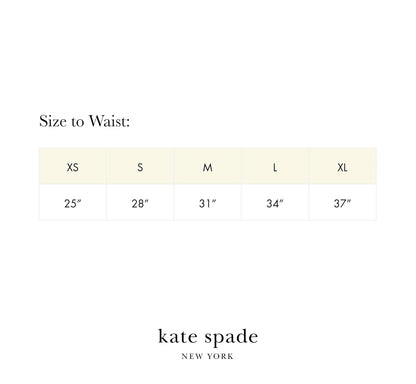 kate spade new york Women's .75 Inch Bow Belt
