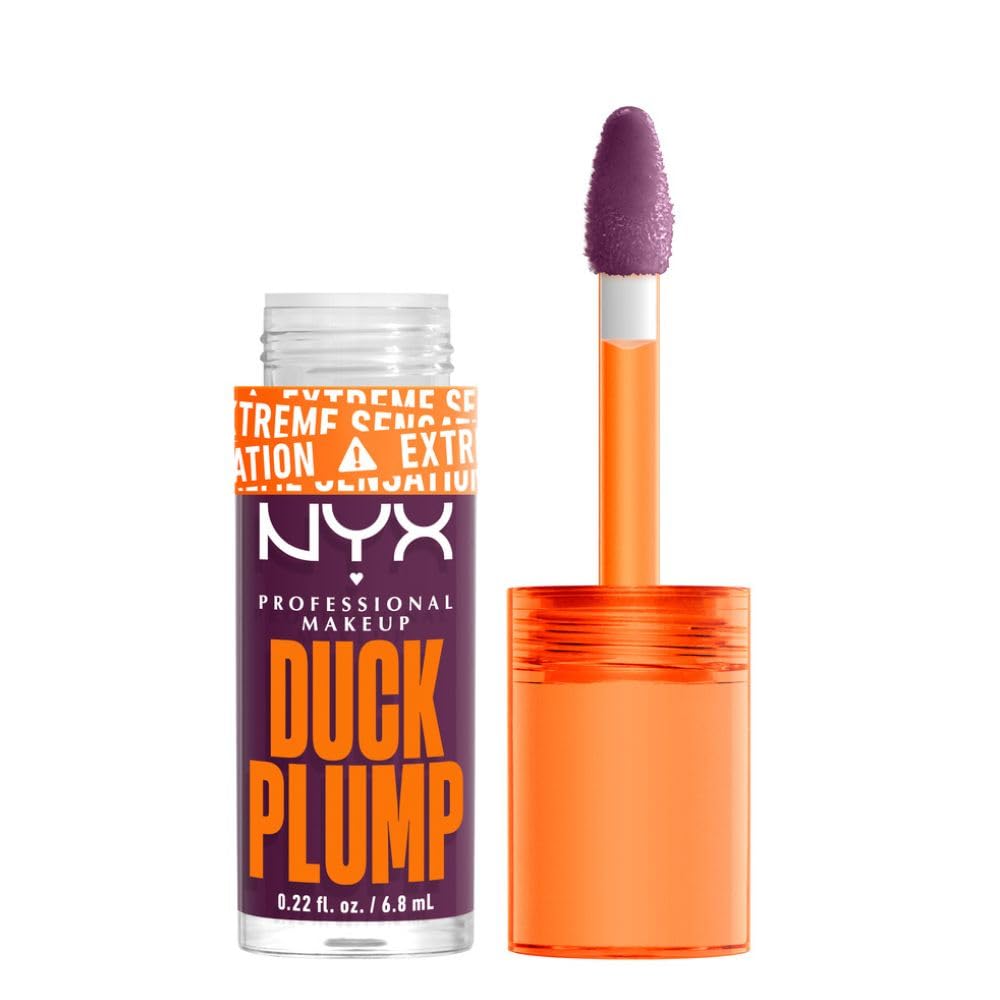 NYX Duck Plump Brillo Labial Voluminizador Efecto Plumping - Pure Plum-P