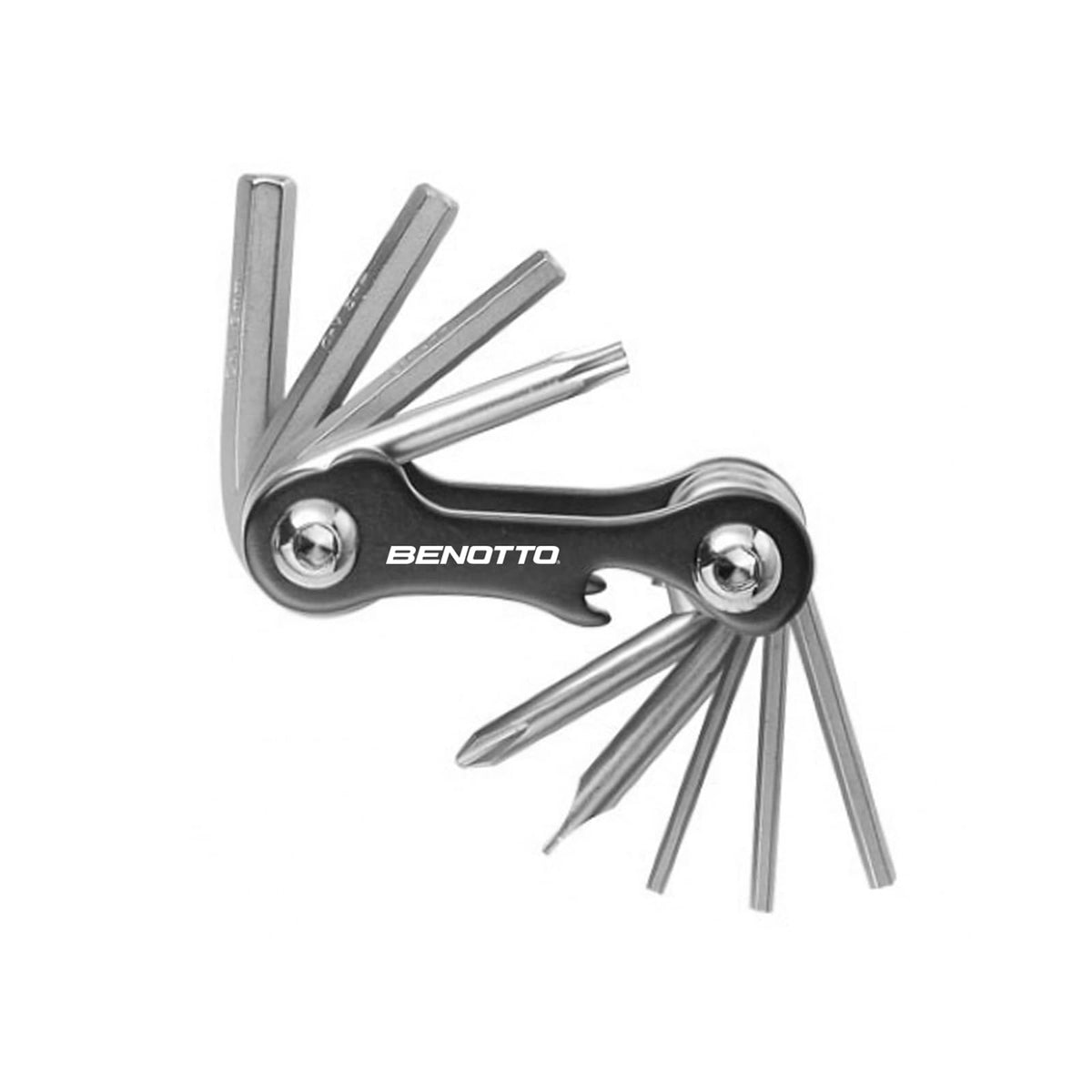 Benotto Multiherramienta 9 Piezas y destapador CL1120
