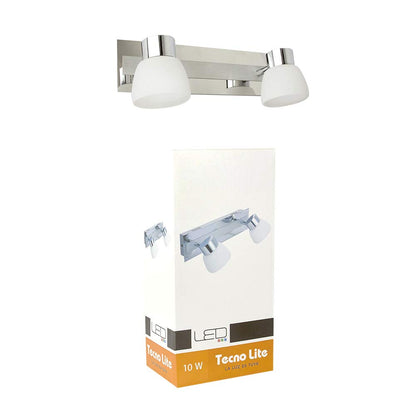 Tecnolite - Lámpara de interior LED para sobreponer, 10 W, Luz Cálida Brillante